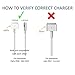 Macbook Pro Charger, 60W L Tip Magsafe Power Adapter Replacement Charger for Apple MacBook Pro 13inch 15 inch