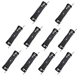 HiLetgo 10pcs 18650 Battery Clip 18650 Battery Holder 18650 Batteries Case for 18650 Battery with Connect Lead Arduino Raspberry Pi