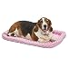 36L-Inch Pink Dog Bed or Cat Bed w/ Comfortable Bolster | Ideal for Medium / Large Dog Breeds & Fits a 36-Inch Dog Crate | Easy Maintenance Machine Wash & Dry | 1-Year Warranty primary