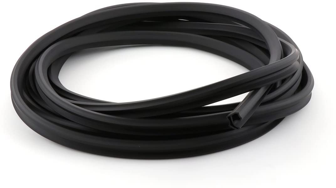 Deventer D522463 M 2246, Plastic Black Steel Frame Gasket, M2246, 5m Sealing Profile