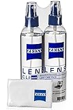 Zeiss Lens Care Pack - 2 - 8 Ounce Bottles of Lens Cleaner, 2 Microfiber Cleaning Cloths