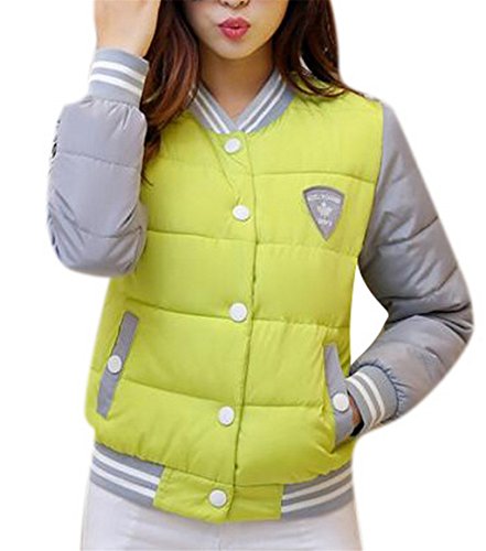 Women's Winter Short Baseball Down Coat Fashion Stand Collar Warm Jacket Outwear Women's Winter Short Baseball Down Coat Fashion Stand Collar Warm Jacket Outwear