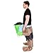 Bodysocks Scary Frankenstein Ride Inflatable Costume for Adults (One Size)
