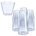 Small Clear Plastic Cups - 5 oz. 200 Pack - Hard Disposable Cup - Wine and Plastic Cocktail Glasses - Drinking and Party Punch Cups and Bulk Wedding Tumblers