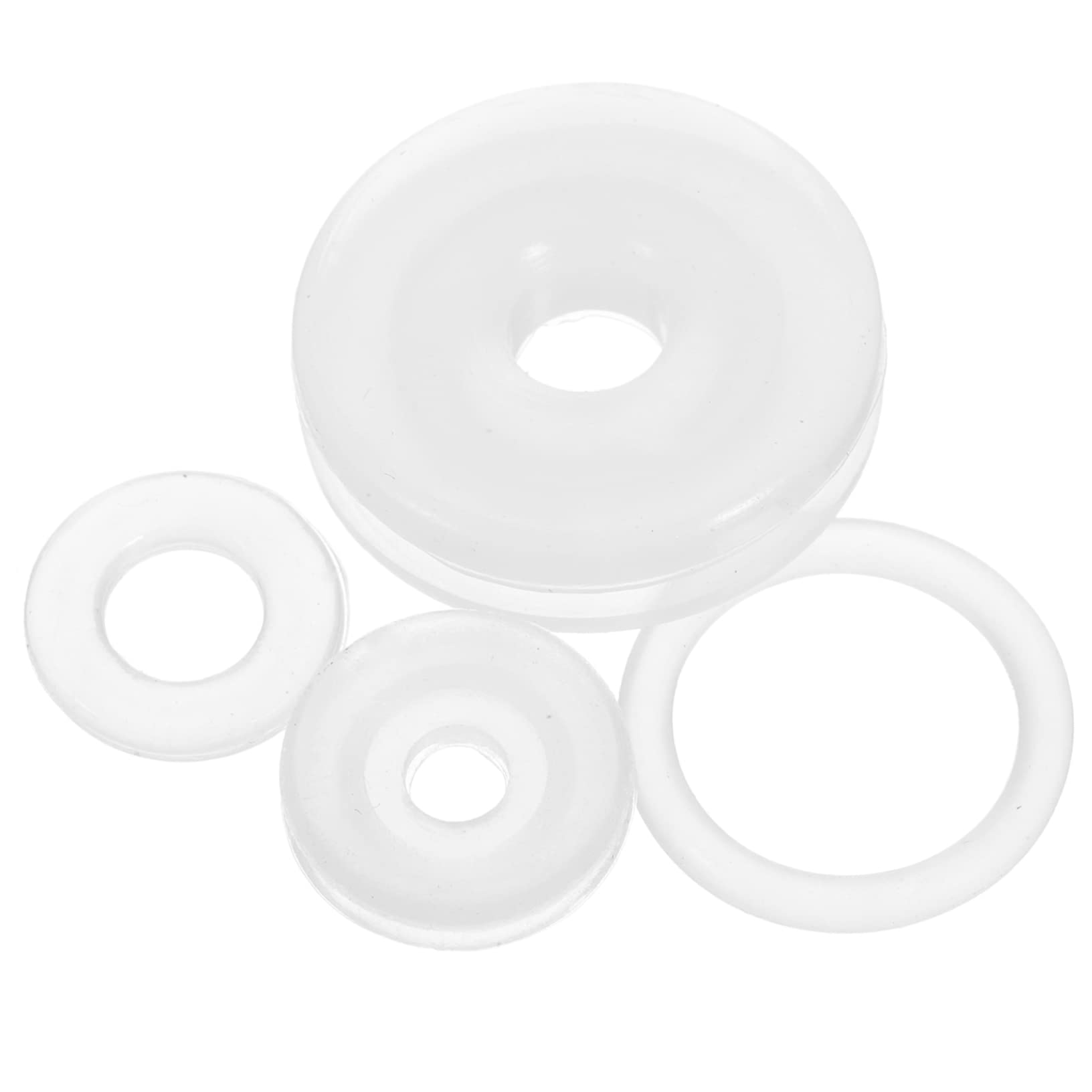 Hoement 4Pcs Silicone Gaskets for Pressure Cooker Float Valves Sealing Rings for Pressure Pot Pressure Cooker Accessories Silicone Valve Gaskets Replacement Parts for Cookers