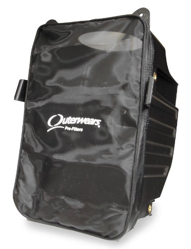 Outerwears 25-5631 Atv Air Box Cover Kit Black - Thumbnail 2
