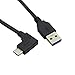 Soondar 3.3ft Right Angle USB 3.1 Type C (USB-C) Male to USB 3.0 Type A Male Connector 10Gbps Sync & Charging Cable for Apple New Macbook 12 Inch, Nokia N1, Tablet, Mobile Phone and Other Type-C