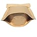 AwePackage High Barrier Natural Kraft Paper Stand up Zipper Coffee Pouch Bag with Valve (10, 16 OZ)