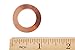 RMP Stamping Blanks, 1 Inch Round Washer with 5/8 Inch Center, 16 Oz. Copper 0.021 Inch (24 Ga.) - 10 Pack