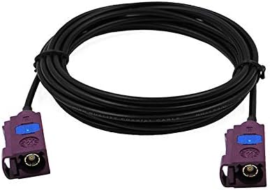 YONEIX 1PC GSM Antenna Extension Cable Fakra D Female to Fakra D Female RG174 5m 197"