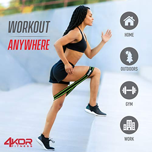 4KOR-Fitness-Resistance-Loop-Band-Set-Perfect-for-Crossfit-Yoga-Physical-Therapy-and-Booty-Building