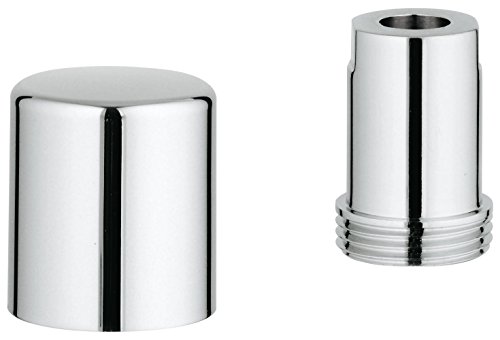 GROHE Umstellknopf (Original Ersatzteil, Langlebig, Robust, Herstellergarantie: 5 Jahre, Passgenau), Chrom, 48022000
