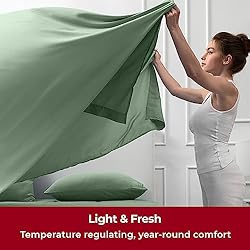 Mellanni Iconic Split King Sheet Set - 7-Piece Bed