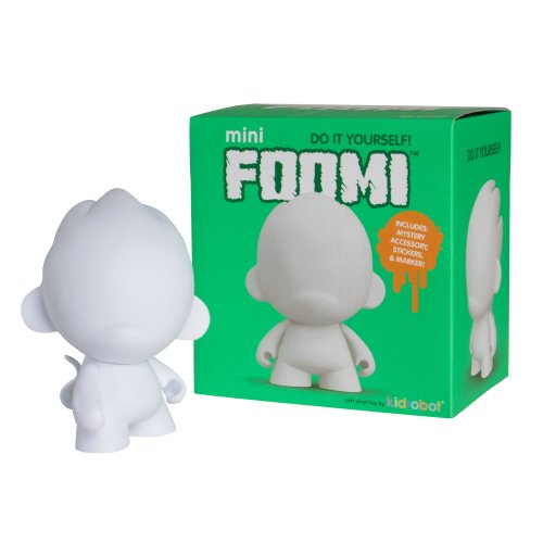 Kidrobot Mini Foomi Diy Vinyl Art Figure