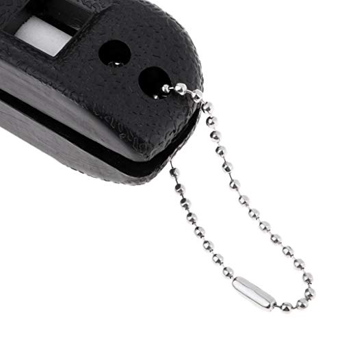 LEIPUPA Portable Ice Skates Blade Sharpener Oilstone Conditioner Care Kit - Black