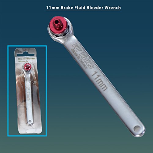 FIRSTINFO Mini 11mm Brake Fluid Clutch Bleeder 12 Point Wrench