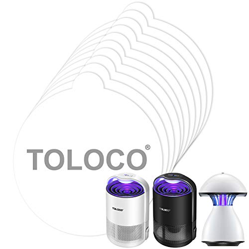 TOLOCO Mosquito Trap Sticky Glue Boards Fit ZAP T360 Pro & TOLOCO DH