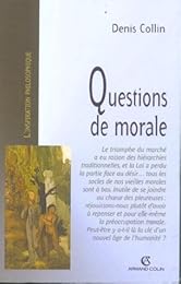 Questions de morale