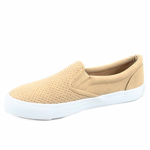 Soda-Womens-Preforated-Slip-On-Sneakers