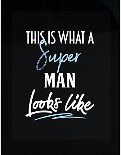 My Family Tee Gift For A Super Man Fathers Day Birthday Present - Sticker