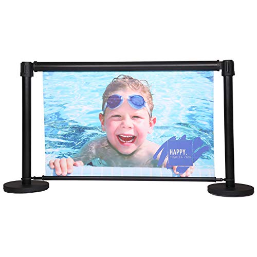 Henzer Innovative Stanchion Sign Or Retractable Banner Belt