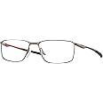 Oakley Men's Ox3217 Socket 5.0 Rectangular Prescription Eyeglass Frames