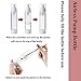 Sdootbeauty Airless Spray Bottles, 4 Pack 1.7 Ounce Mini Spray Bottle Airless Fine Mist Spray Bottle, Refillable Empty Plastic Liquid Spray Bottle