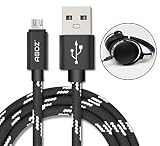 Agoz Braided MICRO USB Fast Charger Cable Cord For Bose SoundLink Color Bluetooth Speaker 2 3,Mini 2,Headphones II AE2W,QuitComfort QC20,QC30, QC35,Revolve Plus,SoundSport, OontZ Angle 3,UE BOOM (4ft)