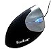 LuguLake Vertical Ergonomic Mouse Optical Mice, Wired, Right Hand Stress Relieving Black