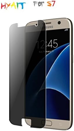 HYAIT Privacy S7(NOT FOR S7 EDGE) Anti-spy Tempered Glass Screen Protector-Keep Your Information Private for Samsung Galaxy S7 DUOS