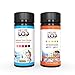 Keto Urine Test Strips + One Pad pH Test Strips, Pack of 2 (Ketone Strips 150ct, pH 200 ct). Urinalysis pH and Ketosis Testing for Ketogenic, Low Carb, Keto Alkaline Diet. Diabetes Ketoacidosis Test