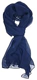 Ted and Jack - Solid Silk Lightweight Accent Scarf in Navy