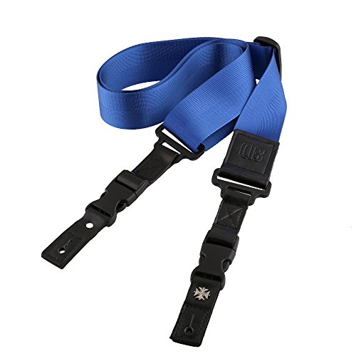 Mugig Guitar Straps Strap,Clip Lock Bass With Leather Ends For Acoustic