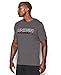 Under Armour Men's Wordmark T-Shirt, Carbon Heather (091), Large