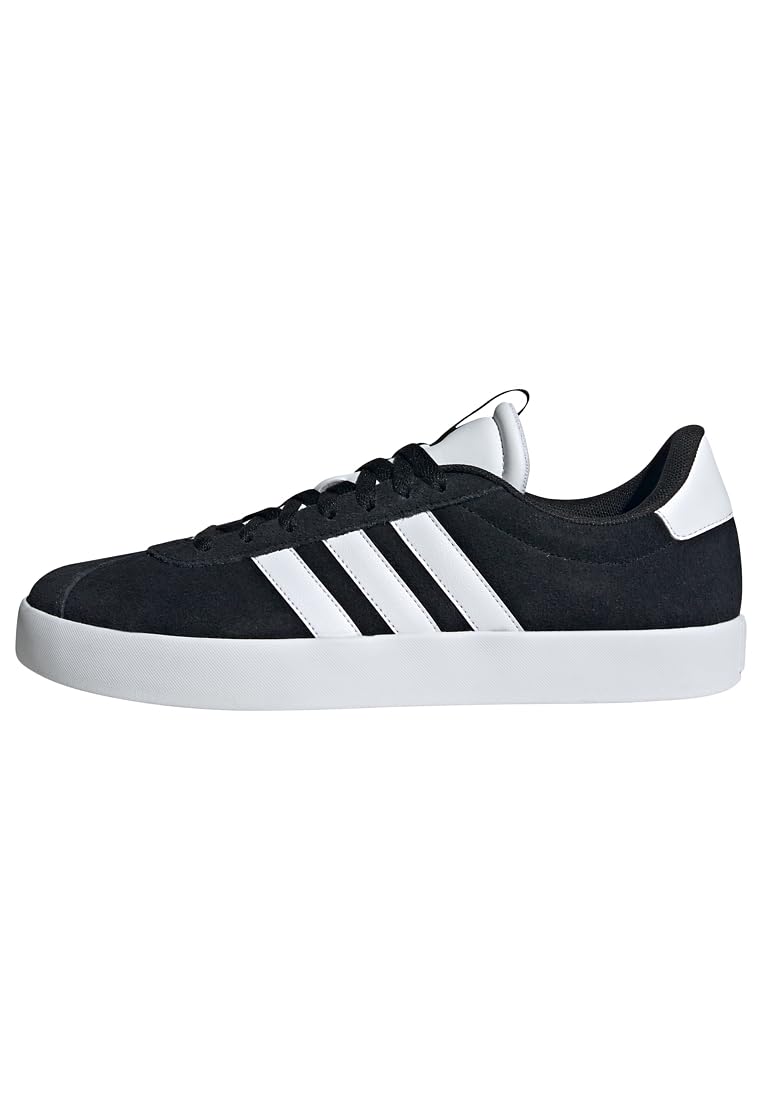 adidas Herren VL COURT 3.0 Shoes, Core Black / Cloud White / Core Black, 42 2/3 EU
