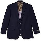 Alexander Julian Colours Men's Big & Tall Single Breasted Modern Fit Plaid Sportcoat