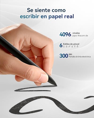 AINOTE 2, Tablet de Papel 10.65", para Reuniones. Libreta Digital Ultra-fina 4.2mm con Voz a Texto, Transcripción en 16 Idiomas y Escritura a Texto. Ideal para Trabajo y Estudio (Lápiz incluido)
