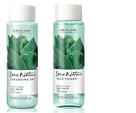 oriflame love nature tea tree face wash