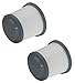 Fette Filter - PVF110 Hand Vacuum Filter Compatible with Black & Decker for the PHV1410, PHV1810, PHV1210, BDH2000PL, BDH2020FLFH BDH1620FLFH Cordless Vacs Compare to Part # PVF110 (Pack of 4)