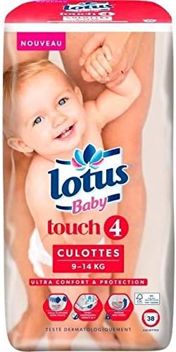 Lotus Baby Culottes Touch Taille 4 De 9 A 14 Kg 38 Culottes Amazon Fr Hygiasne Et Soins Du Corps