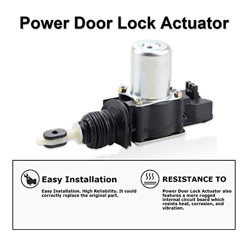 Dantoo Power Door Lock Actuator - Driver or Passenger Side - Replaces 22020256, 1719362, 22062740, 1719363, 22071947, 8134627, 746-014, J8134627, 16603085, 746014 - Fits Buick, Cadillac, Chevy, GMC,