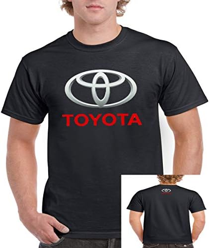Toyota Logo Classic Shirt - CELICA - Supra - Land Cruiser - Corolla - Toyota Logo T-Shirt Black
