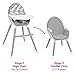Skip Hop Convertible High Chair, Tuo, Grey Clouds