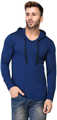 JANGOBOY Men's Cotton Stylish Full Sleeves Hoodie T-Shirt
