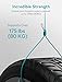 Xcentz USB Type C Cable, [2 Pack 6ft] USB C to USB A Fast Charger, Nylon Braided Charging Cable for Samsung Galaxy S10/S9/S8/Note 8/9/10, LG V20/G5/G6, Pixel, iPad Pro 2018 and More, Blue