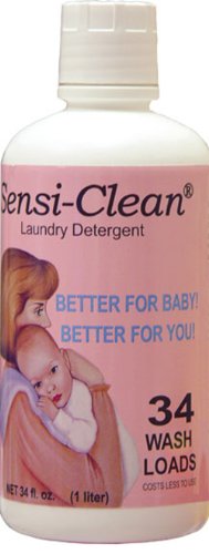 Atsko sno-seal sensi-clean laundry detergent 1-liter bottle (34 w…
