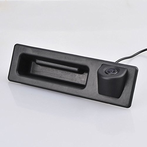 LYNN Tailgate Handle Rear view Back Up Camera with Night Vision for 3er 4er 5er Series X3 F25 X 4 X5 320Li 530i 328i 535i F30 F31 F32 F34 F35 F80 (LS8006=164x48mm)
