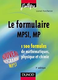 Le  formulaire MPSI, MP