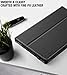 Poetic SlimFolio case for All-New Amazon Fire HD 8 Tablet (7th and 8th Generation, 2017 and 2018 Release) - Slim Leather Stand Folio Smart Cover Case with Auto Wake/Sleep - Black