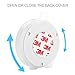 Motion Sensor Light, Pretid Motion Sensing Light Battery Operated LED Bedside Wall Light Anywhere (1, White 1)